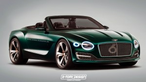 Bentley EXP10 Speed6 Convertible Concept front2