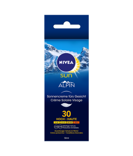 NIVEA Sun Alpin Sonnencreme fürs Gesicht LSF 30