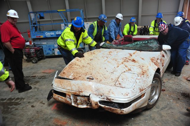 Einmillionste Chevrolet Corvette: War einst ein schönes Auto und wird es wieder werden. Foto: Auto-Medienportal.Net/National Corvette Museum