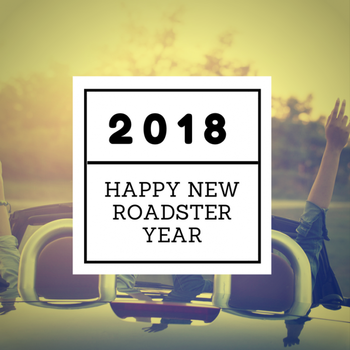 Wir wünschen ein frohes neues Roadster Jahr 2018
