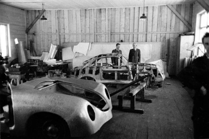 Fertigung der ersten 356-Modelle in Gmünd. Foto: Auto-Medienportal.Net/Porsche