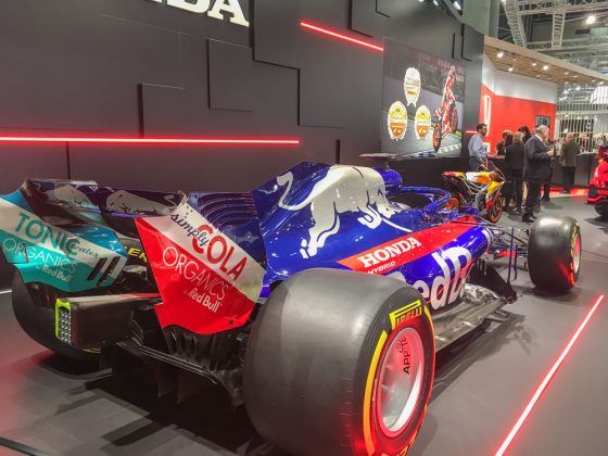 Man glaubt es kaum, aber auch bei HONDA stand ein Cabrio. Der 2018er F1 des Torro Rosso Teams. Foto: © Mario Kranabetter 2019