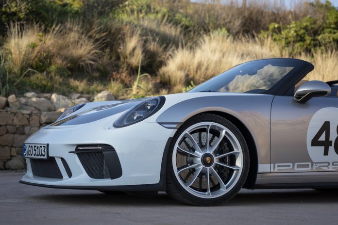 Porsche 911 Speedster mit Heritage-Design-Paket. Foto: Auto-Medienportal.Net/Porsche